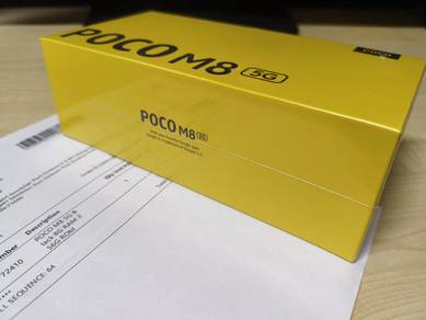 (Sealed) Xiaomi Poco M8 5G 8/256GB Black
