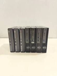 7x Mini PC Cluster i5 16GB 256GB + 18U Rack + KVM