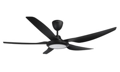 Sharp R/Control C/Fan (Black w/Light) PJC116SLDBK