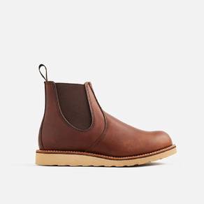 Red Wing 3190 6In Boots Classic Chelsea Amber Harn