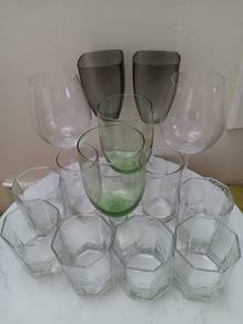 champagne n wine glasses for sale 