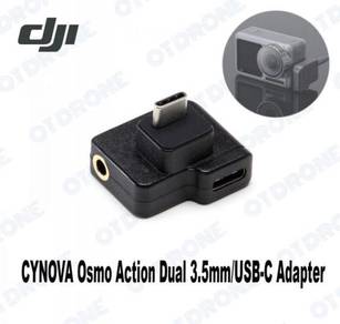 DJI CYNOVA Osmo Action Dual 3.5mm/USB-C Adapter