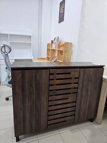 3 door shoe cabinet