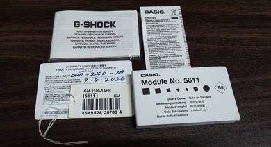 G-shock GM-2100-1AER for sell
