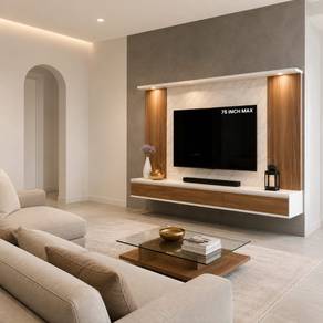 Cabinet tv gantung harga kilang