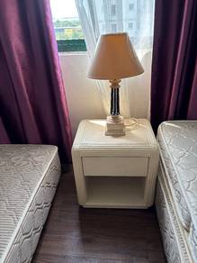 Bedside Cabinet with Lamp Shade