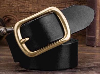 LFO Genuine Cowhide Leather Men's Belt