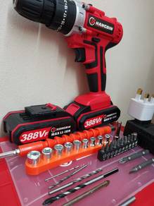 Cordless Drill 2 battery +FREE drill bits