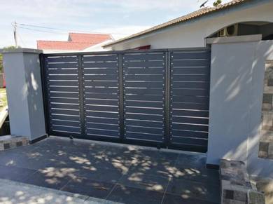 Pintu Pagar Sliding Privasi