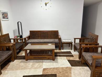 sofa kayu jati