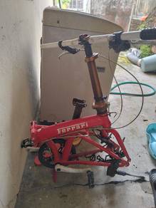 basikal lipat ferrari dahon satu set 