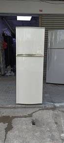 2door Sharp fridge refrigerator peti sejuk