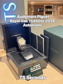 AP Royal Oak Automatic 41mm 15400ST Silver Dial