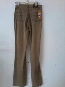 Lady seluar panjang jeans cotton