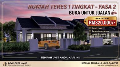 1-storey Terraced House in Banting,SGR