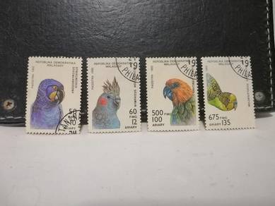 1993 Malagasy Stamp Parrots Bird
