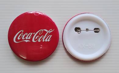 Coca-Cola Plastic Round Batch