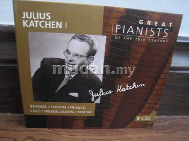 CD Great Pianist of 20stCentury-Julius Katchen 2CD