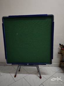 Mahjong table and glass table