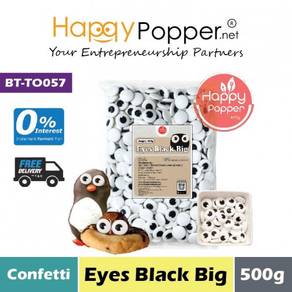 Jimmies Confetti Eyes Black Big 500g Bakery Use