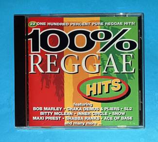 100% REGGAE HITS Cd