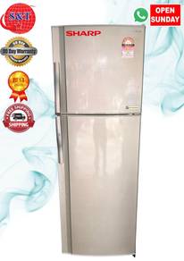 Fridge DOUBLE DOOR SHARP SILVER
