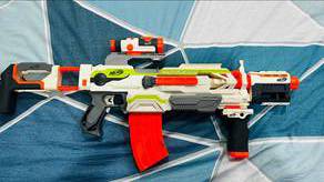 Nerf Modulus ECS-10 Gun + Accessories