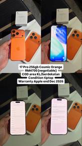 17 Pro 256gb cosmic orange