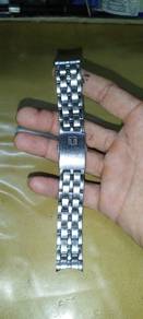 18/19 mm steel bracelet with buckle Tissot