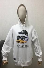 B One Soul Duck Dude Duck$Hood Hoodie #C Used