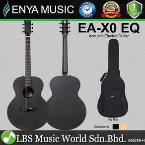 Enya EA-X0 EQ 41 Inch Transacoustic Grand Black