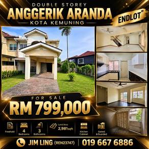 2-storey Terraced House For Sale in Kota Kemuning,SGR