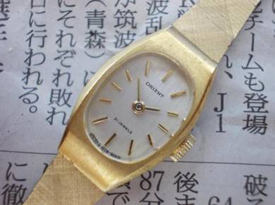 Vintage Orient manual wind watch