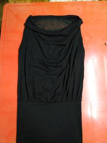 lacy back dress size s