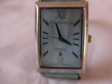Charles Delon Quartz Rectangular Dial Watch