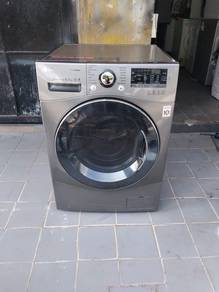LG dd inventer front load hot washer 10.5-kg