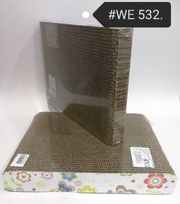 Cat Scratcher Cardboard Kucing WE538 43cm x 22cm