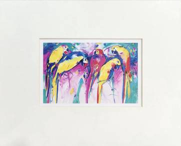 Abstract Bird Print 📢