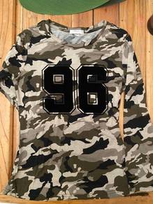 Baju Scarlet shirt lengan panjang