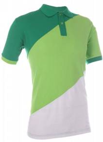 Baju POLO Milo Green/Lime Green/White HC1666
