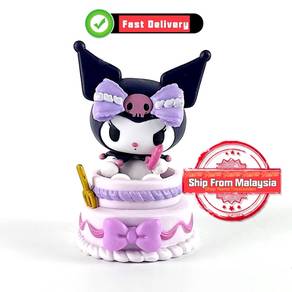 Sanrio Anime Figure Doll 9cm Kawaii Kuromi Model