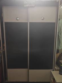 Almari slide 2 pintu