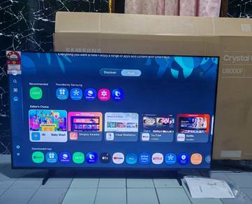 Samsung 55 4k 2025 CRYSTAL UHD Smart TV