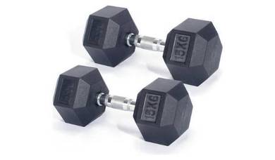 Hexagon Dumbbell 30kg ( 15kg X 2pcs)