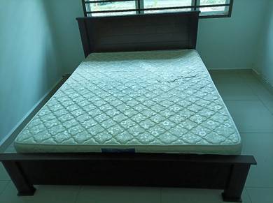 Katil Kayu Queen