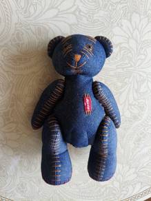Limited Edition Levi's Denim Teddy Bear.
