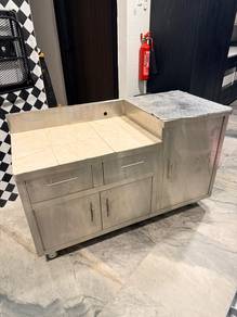 kitchen high grade stainless steel table top