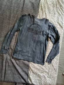 Iron Heart Loopwheel Crew Neck Long Sleeves