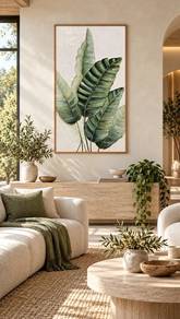 Botanical Serenity – Textured Acrylic Wall Art