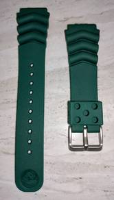 SEIKO DIVER STRAP ( Green) 22mm.